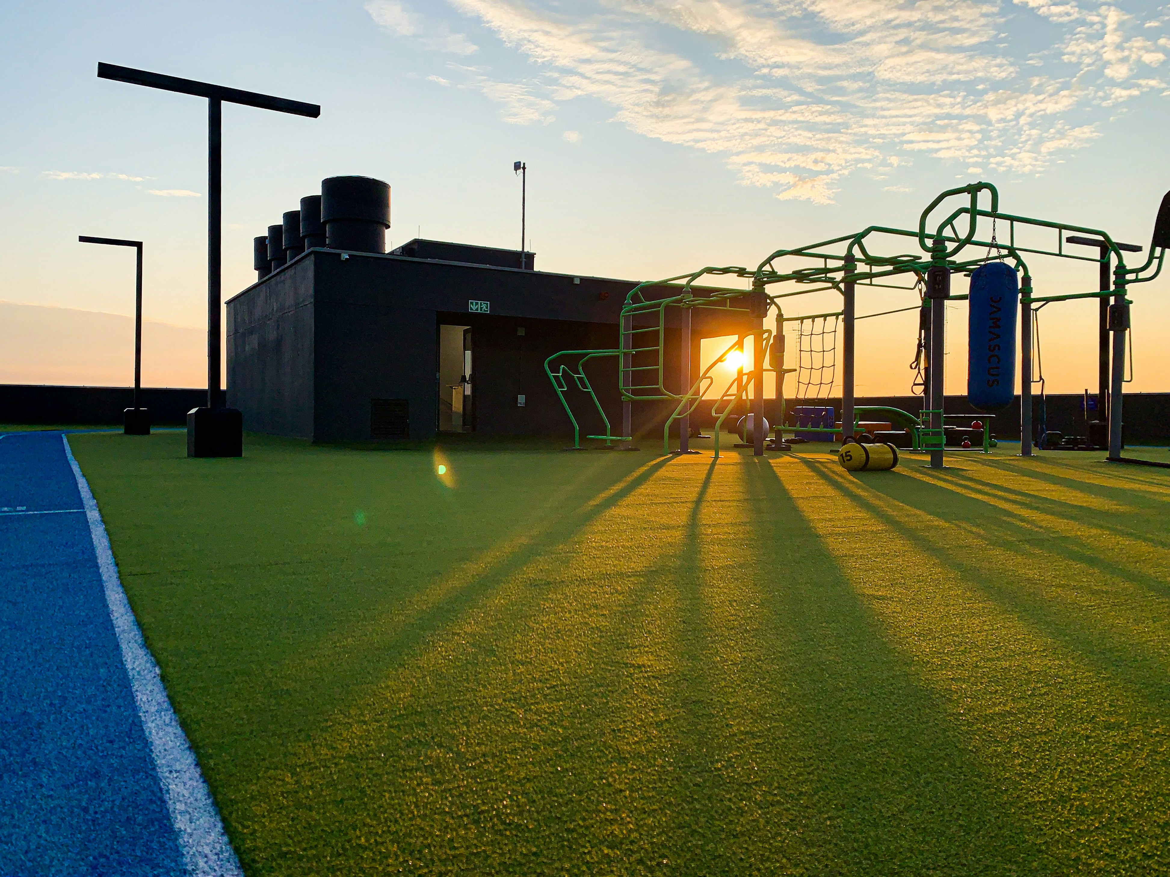 Image of a sports yard